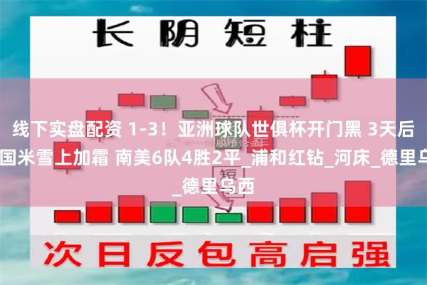 线下实盘配资 1-3！亚洲球队世俱杯开门黑 3天后PK国米雪上加霜 南美6队4胜2平_浦和红钻_河床_德里乌西